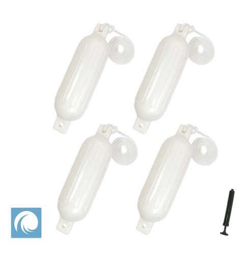 Ribbed boat fender - boat, poly